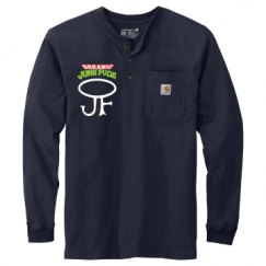 Unisex Carhartt Long Sleeve Henley Tee 