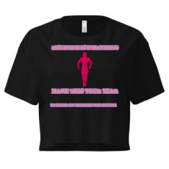 Ladies Festival Cali Crop Top Tee