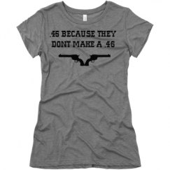 Ladies Slim Fit Super Soft Triblend Tee