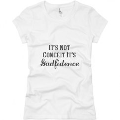 Ladies Slim Fit Basic Promo Jersey Tee