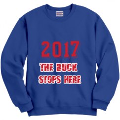 Unisex Film and Foil Crewneck Sweatshirt