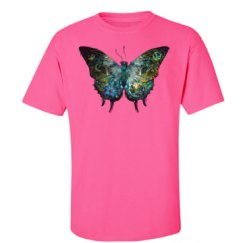 Unisex Ultra Cotton Safety Neon Crewneck Tee