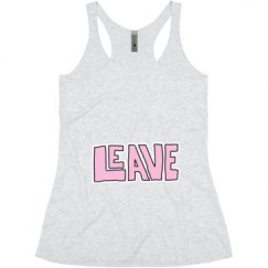 Ladies Slim Fit Super Soft Racerback Triblend Tank