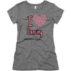 Ladies Slim Fit Super Soft Triblend Tee