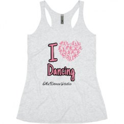 Ladies Slim Fit Super Soft Racerback Triblend Tank