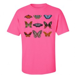 Unisex Ultra Cotton Safety Neon Crewneck Tee