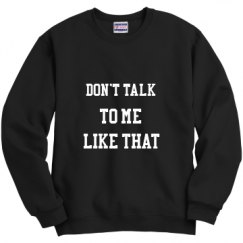 Unisex Film and Foil Crewneck Sweatshirt