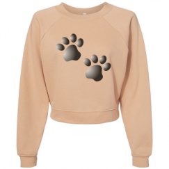 Women's Raglan Pullover Fleece
