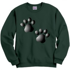 Unisex Film and Foil Crewneck Sweatshirt