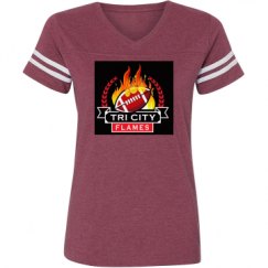 Ladies Relaxed Fit Vintage Sports Tee