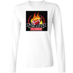 Ladies Relaxed Fit Basic Long Sleeve Tee