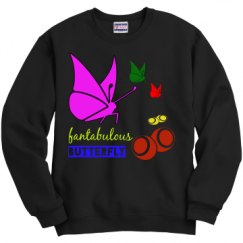 Unisex Film and Foil Crewneck Sweatshirt