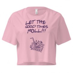 Ladies Festival Cali Crop Top Tee