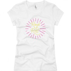 Ladies Slim Fit Basic Promo Jersey Tee