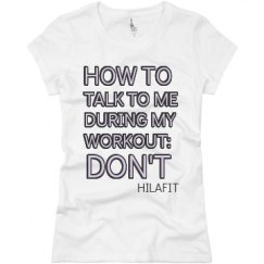Ladies Slim Fit Basic Promo Jersey Tee