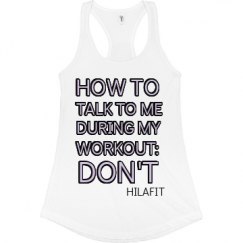 Ladies Slim Fit Racerback Tank Top