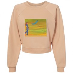 Women's Raglan Pullover Fleece