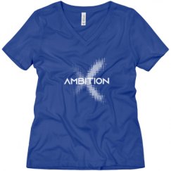 Ladies Relaxed Fit V-Neck Tee