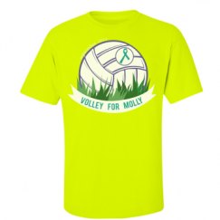 Unisex Ultra Cotton Safety Neon Crewneck Tee