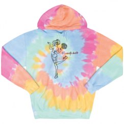 Unisex Tie-Dye Fleece Hoodie