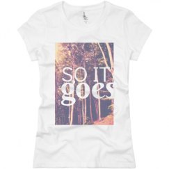 Ladies Slim Fit Basic Promo Jersey Tee