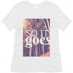 Ladies Relaxed Fit Super Soft Triblend Tee