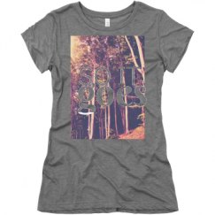 Ladies Slim Fit Super Soft Triblend Tee