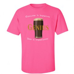 Unisex Ultra Cotton Safety Neon Crewneck Tee