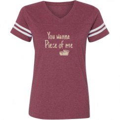 Ladies Relaxed Fit Vintage Sports Tee