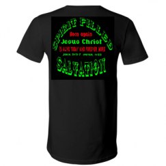 Unisex V-Neck Jersey Tee