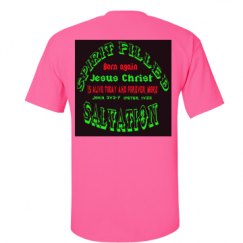 Unisex Ultra Cotton Safety Neon Crewneck Tee