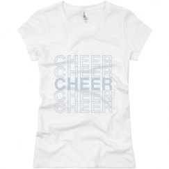 Ladies Slim Fit Basic Promo Jersey Tee