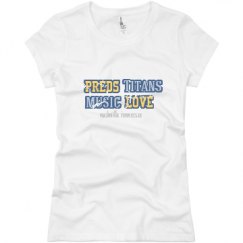 Ladies Slim Fit Basic Promo Jersey Tee