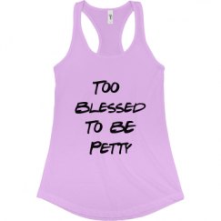 Ladies Slim Fit Racerback Tank Top