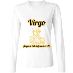 Ladies Relaxed Fit Basic Long Sleeve Tee