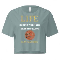 Ladies Festival Cali Crop Top Tee