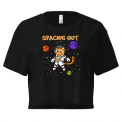 Ladies Festival Cali Crop Top Tee