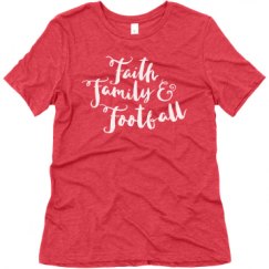 Ladies Relaxed Fit Super Soft Triblend Tee