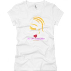 Ladies Slim Fit Basic Promo Jersey Tee
