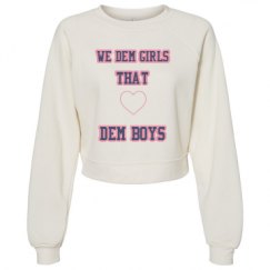 Women's Raglan Pullover Fleece