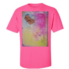 Unisex Ultra Cotton Safety Neon Crewneck Tee