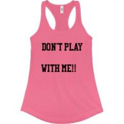 Ladies Slim Fit Racerback Tank Top