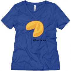 Ladies Relaxed Fit V-Neck Tee