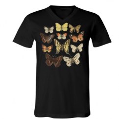 Unisex V-Neck Jersey Tee