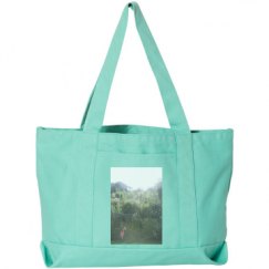 Seaside Cotton Canvas Pigment-Dyed Boat Tote Bag