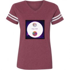 Ladies Relaxed Fit Vintage Sports Tee