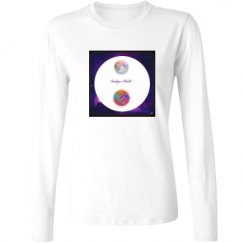 Ladies Relaxed Fit Basic Long Sleeve Tee