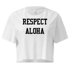 Ladies Festival Cali Crop Top Tee