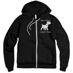 Unisex Fleece Full Zip Midweight Hoodie