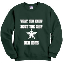 Unisex Film and Foil Crewneck Sweatshirt